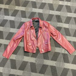 Love Tree Medium Red Cropped Jacket