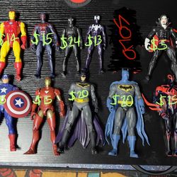 Marvel/DC/Dragon Ball Action Figures Lot (UPTDATED)