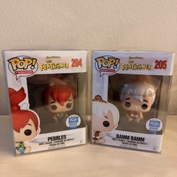 Bamm Bamm and Pebbles Funko