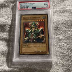 Celltic Guardian PSA 9 1st Edition Common