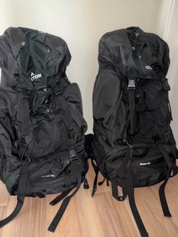Teton Scout Backpacks 65L and 55L combo