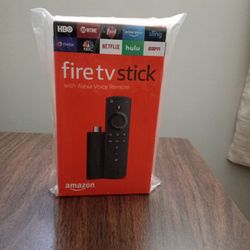 Fire T.V Stick With Alexa Voice Remote