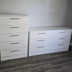 Brand New Dresser And Chest - Cómoda Y Gavetero Nuevos A Estrenar 