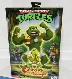 2 - NECA Teenage Mutant Ninja Turtles Napoleon Bonafrog Colossus Of The Swamp