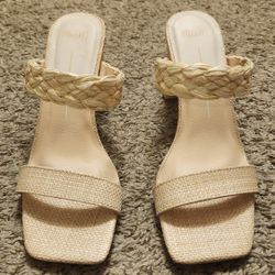 Beachy Vibe Heels, Summer Heels, Beige Heels, Chic Heels