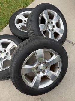 Chevy wheels 20” 6Lug OEM