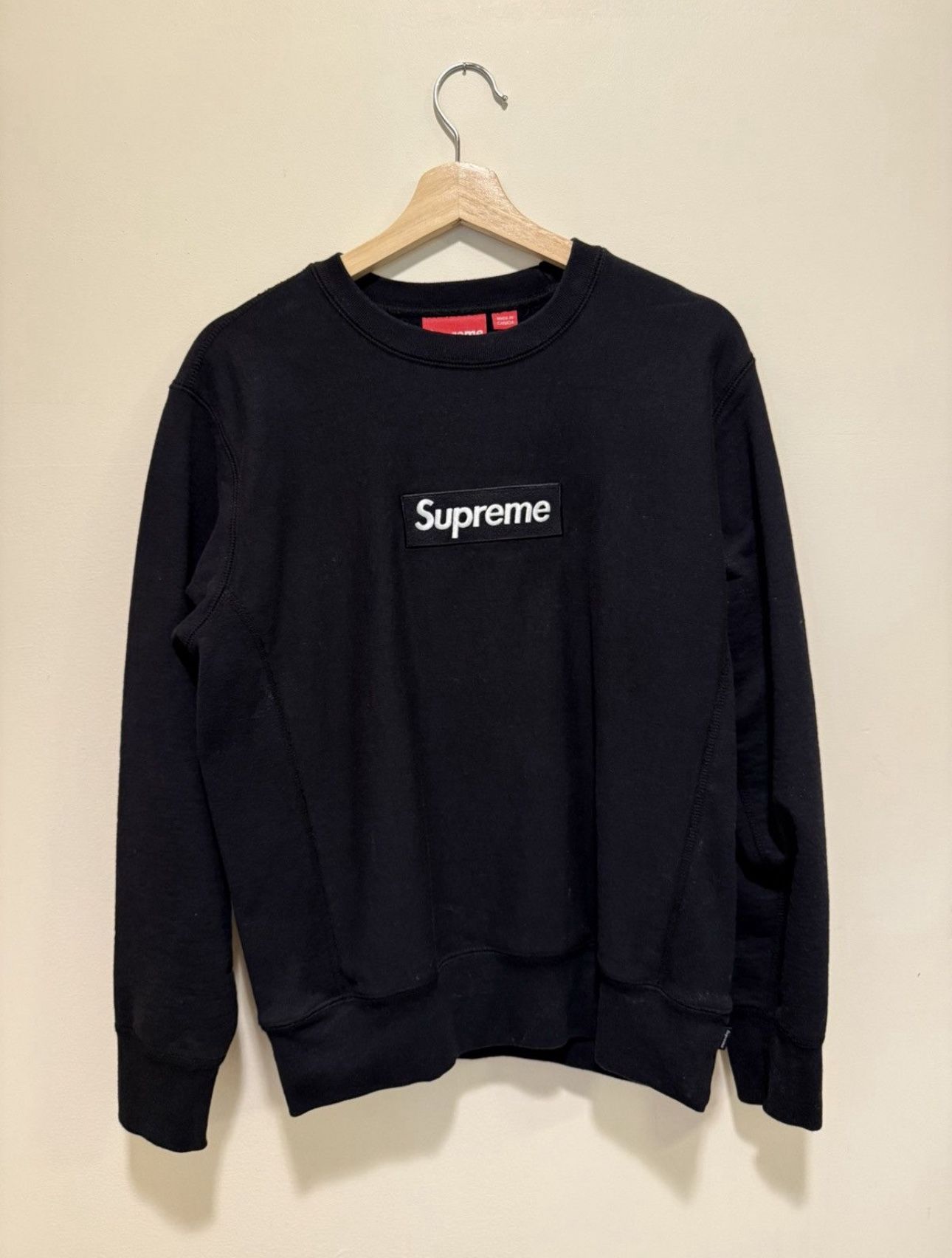 Supreme crew neck box logo shirt