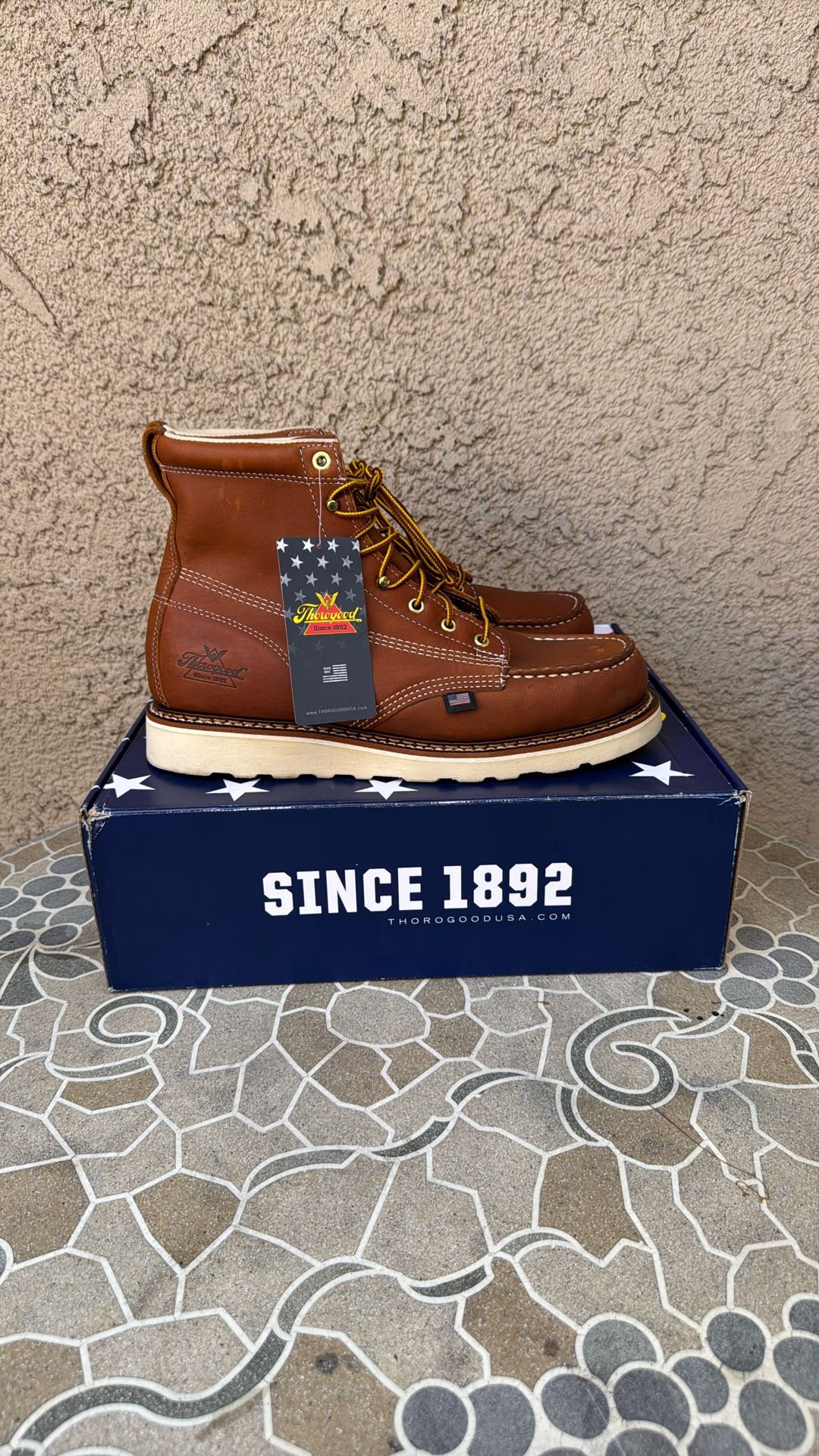 WORK BOOTS THOROGOOD SOFT TOE SIZE 11 MENS
