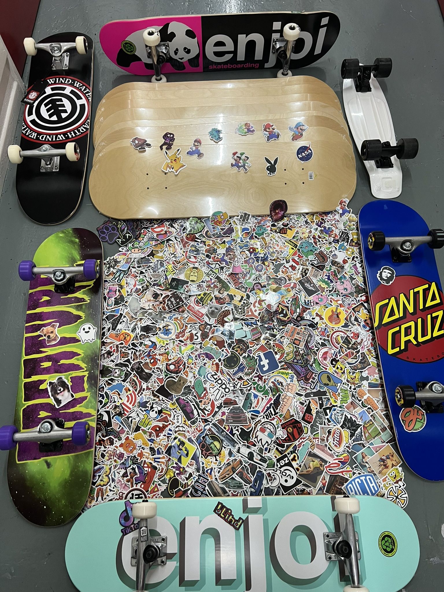 Trick And Cruiser Custom Complete Skateboard