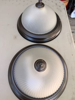 Pair Flush Mount Ceiling Lights