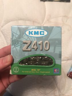 KMC Z410 Single Speed Bicycle Chain for Fixie Bike