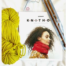 KNIT-HOW Book - the ultimate learn to knit guide Hobby Craft 