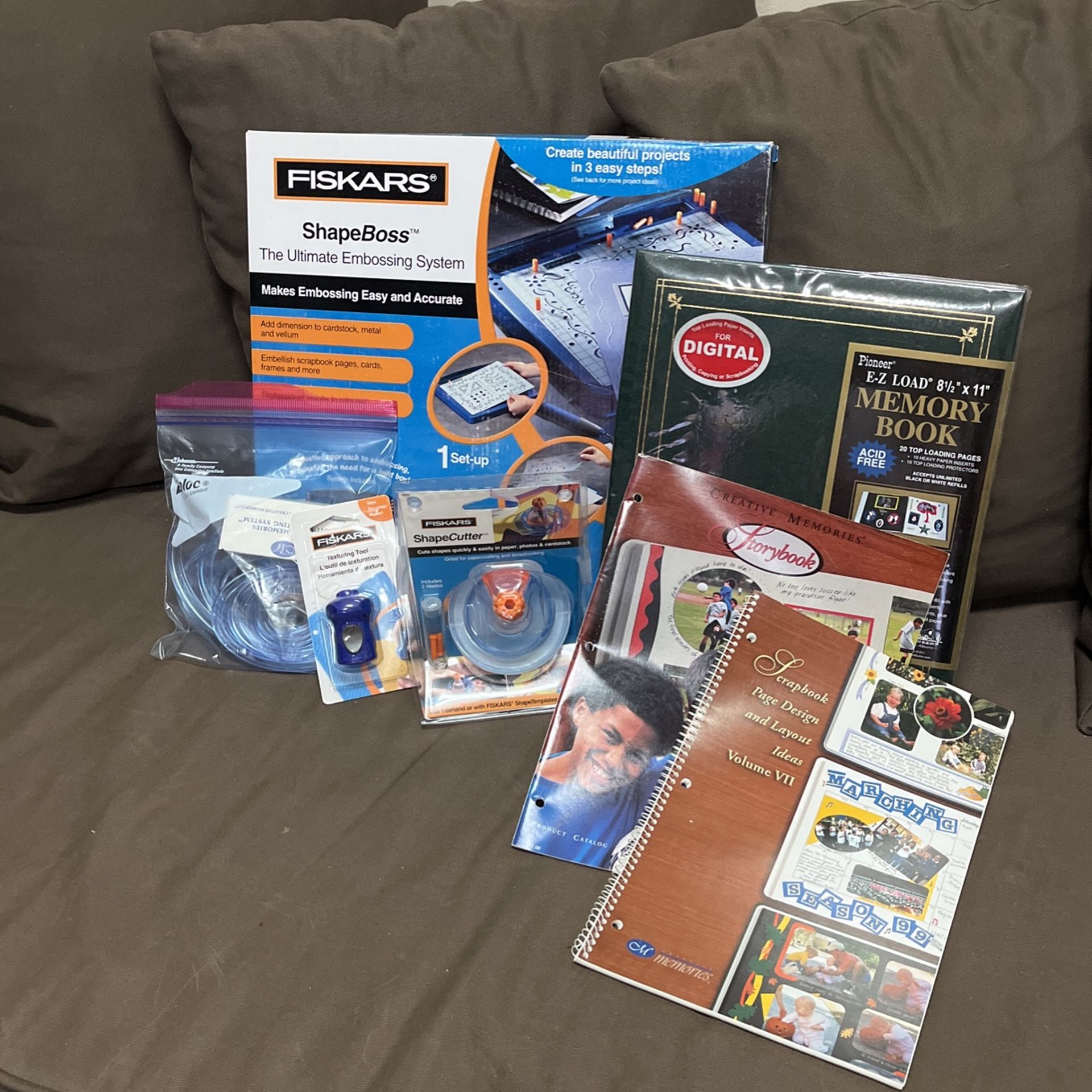 Scrapbooking And Crafting Supplies (Fiskars/Creative Memories)