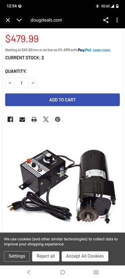 Baldor electric motor works perfect