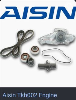 Aisin Tkh002 Engine Timing Belt Kit with Water Pump oem for Honda Acura V6 odyssey mdx pilot