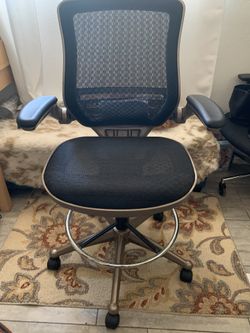 Office Chair Brand New Mid - Back Transparent 60 Firm