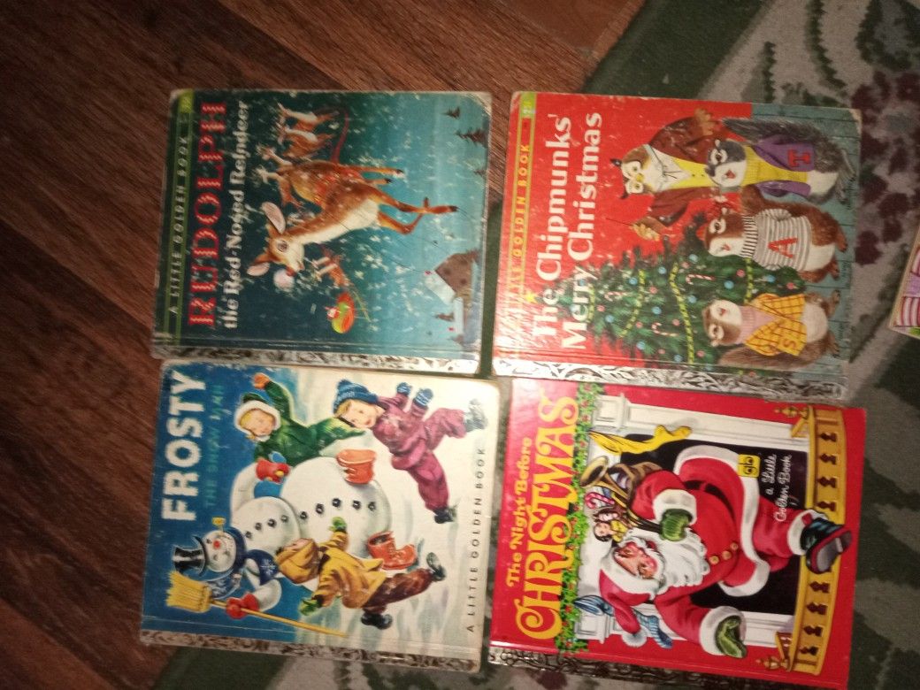Four Original Golden Books, First Edition