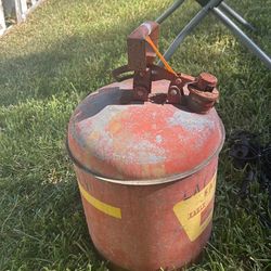 Patina Metal 5gallon Gas Can