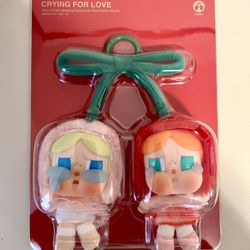 Crybaby Cherry Keychain Popmart