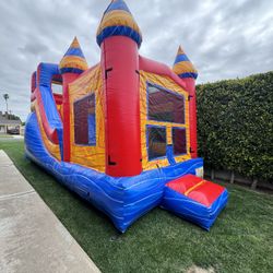 Red Blue And Orange Slip N Slide Combo