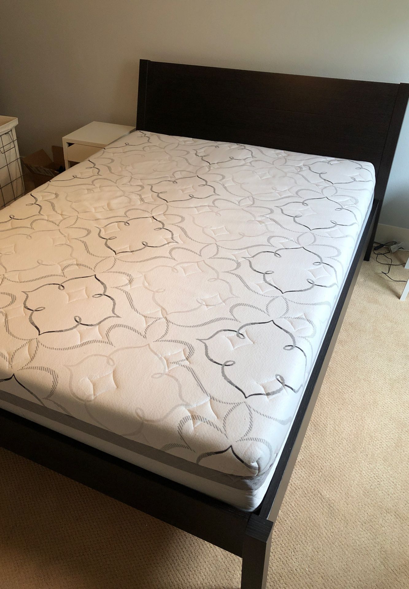 IKEA NYVOLL bed frame