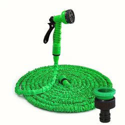 NEW 100FT QUICK CONNECT EXPANDABLE HOSE WITH NOZZLE 