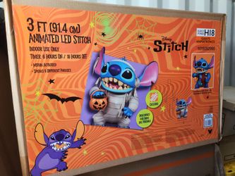 3 ft stitch lilo and stitch animatronic Halloween christmas disney