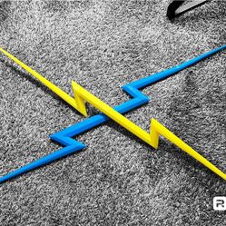 Los Angeles Chargers Glowing Lighting Bolts⚡️