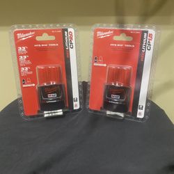 Brand New Milwaukee M12 Batteries