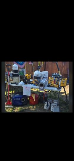 Mixed Tool Lot – DeWalt, Yamaha Generator & More🚨 COMMERCIAL ROOFING CONTRACTOR LIQUIDATION — COMPLETE LOT 🚨