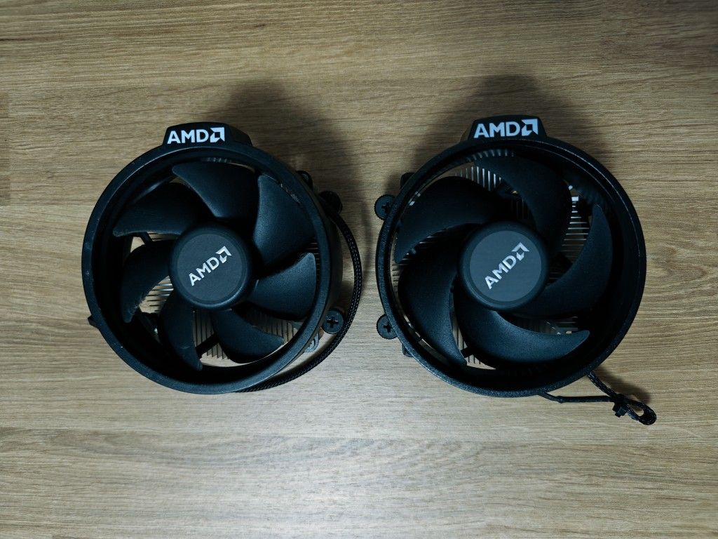 AMD Ryzen Stock CPU Coolers Heatsink For Gaming Desktop PC Computer