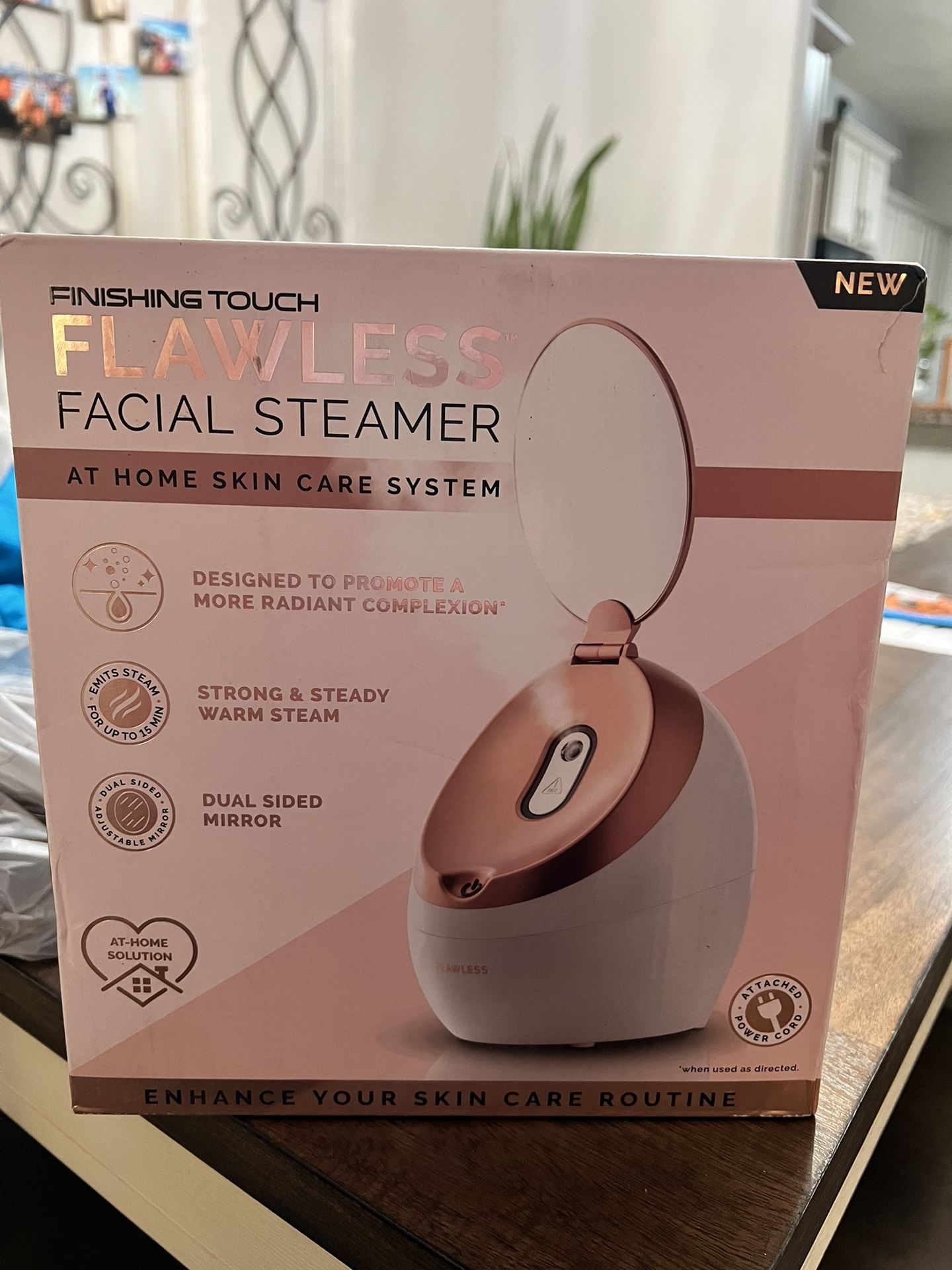 New Face Steamer Flawless At Home System 