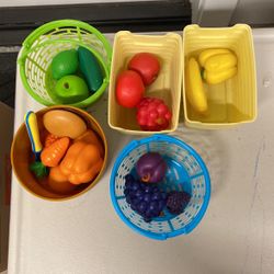 Kids Kitchen Fruit And Vegetables 