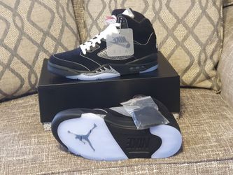 Jordan 5 back/metallic silver