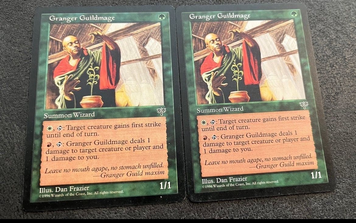 2x Granger Guildmage [Mirage] Magic MTG