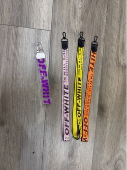 Off-white keychain $5
