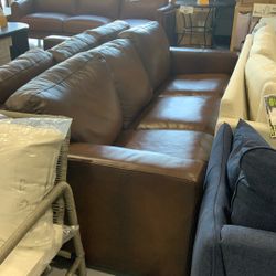 Luca Leather Sofa 