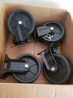 Tool box casters 4.5 inch brand new.