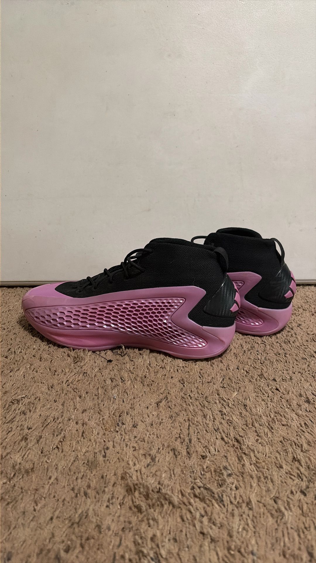 Ae 1s Adidas Basketball Shoes Chrome Purple Size Men’s 12