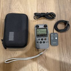 Sony PCM-M10 Portable Audio Linear PCM Recorder