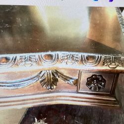 75% OFF Item 1189. Ashley Furniture Mf. ornate Heavy Dining Table
