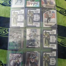 12 Card DK Metcalf Lot.