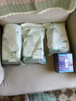 Milk storage bags