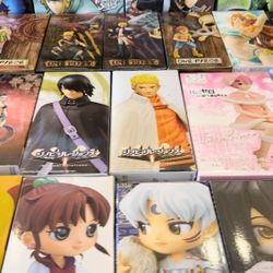 Anime Figures $25 Each