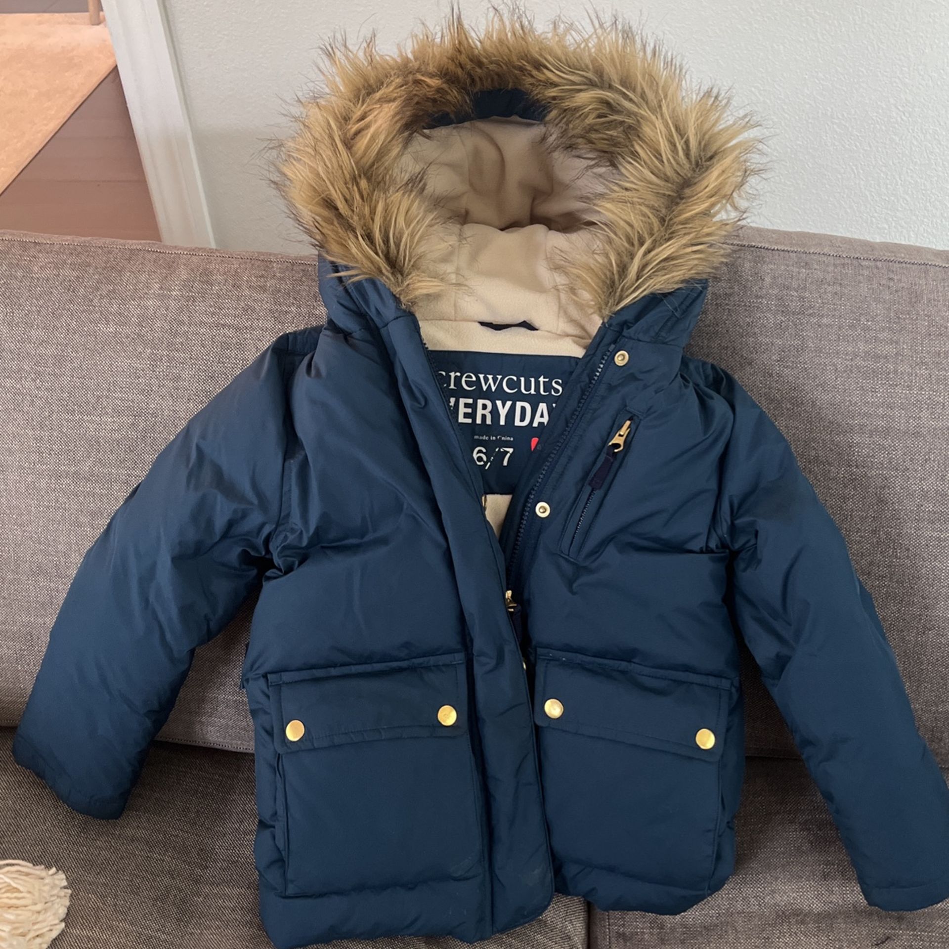J Crew Girls Down Jacket