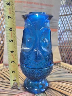 Viking Blue Owl, Fairy Lamp No Damage