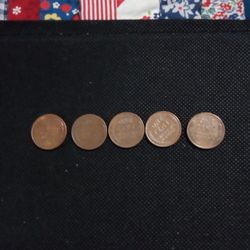🇺🇸 "A. Lincoln Wheat Penny. (1954=55=56=57=58="D") Wt:3…00/3.14.(R.E.R.E.)