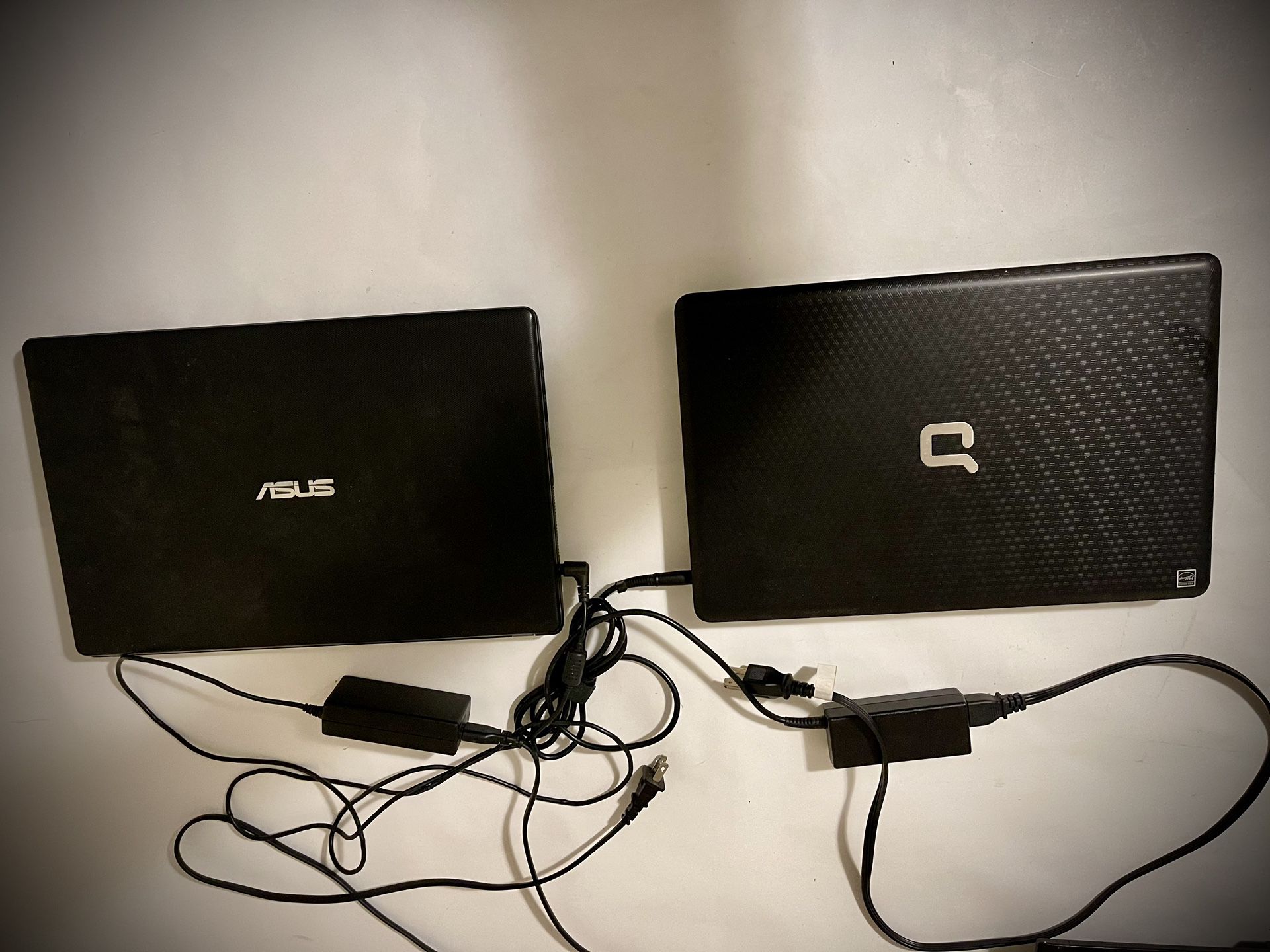 Asus D550M & Compaq Presario CQ62 Laptops (no HDD)