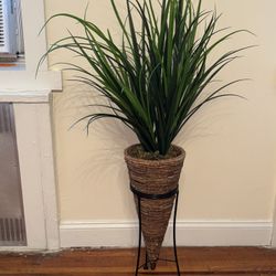 Faux Green Plant