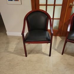 Office Guest Chair - All Wood Frame